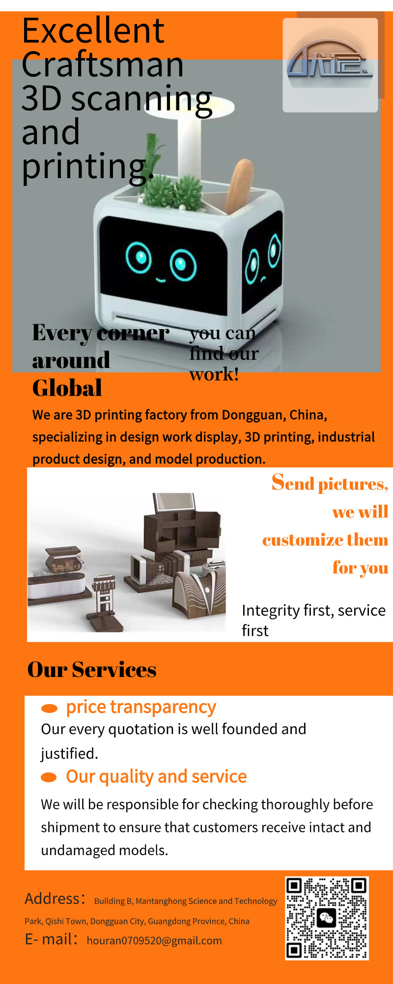 Online customization of 3D printing models, personalized customization, both bulk and individual orders can be placed